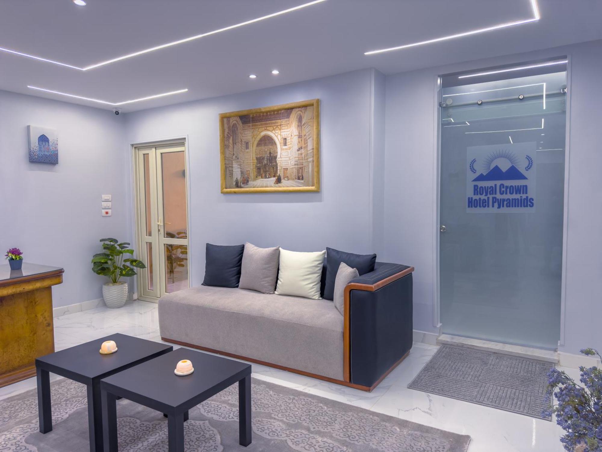 Royal Crown Hotel Giza Pyramids View Kafret el-Gabal Екстериор снимка